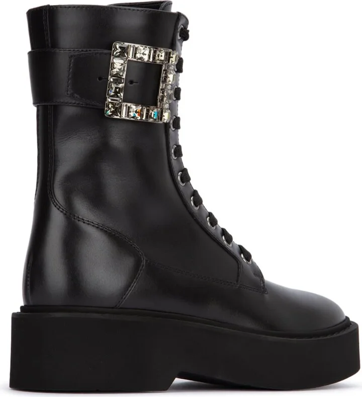 Viv Rangers High Stra Lace-up Boot - Image 3
