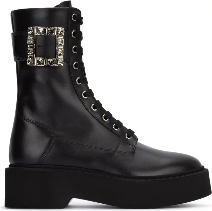 Viv Rangers High Stra Lace-up Boot