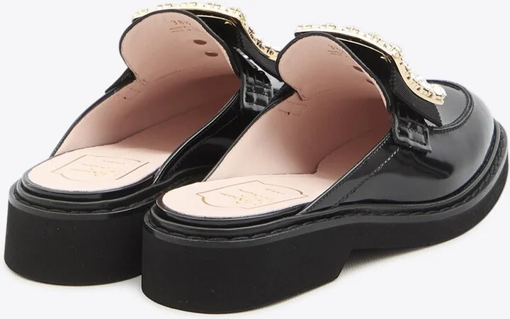 Viv' Rangers Leather Flat Mules - Image 2