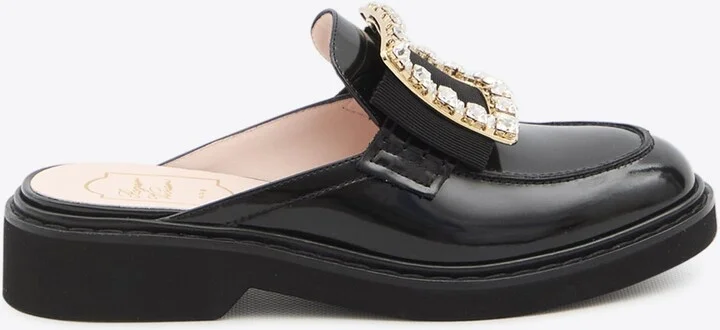 Viv' Rangers Leather Flat Mules