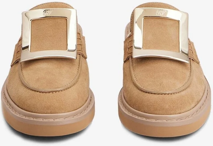 Viv' Rangers Suede Flat Mules - Image 2