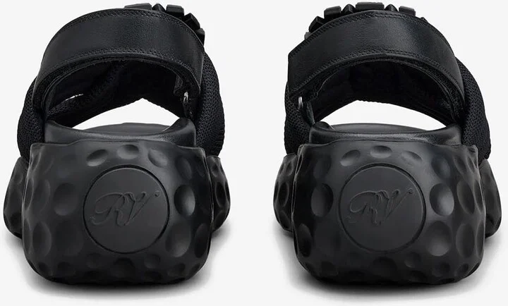 Viv' Run Crystal Buckle Sandals - Image 3