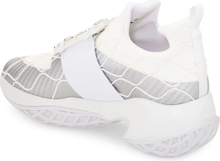 Viv Run Crystal Embellished Buckle Sneaker - Image 2