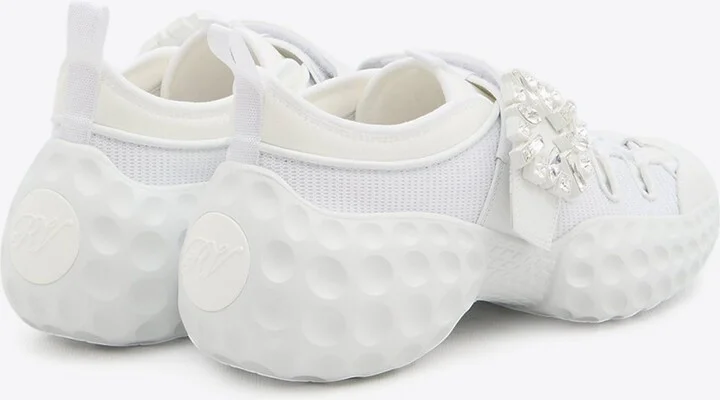 Viv' Run Crystal Embellished Buckle Sneakers - Image 2