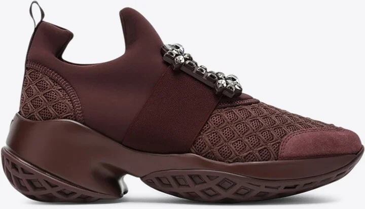 Viv' Run Sneakers with Crystal-Buckle