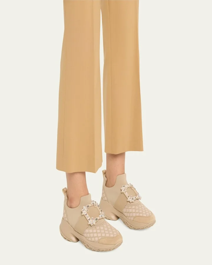 Viv Run Strass Buckle Chunky Sneakers - Image 6