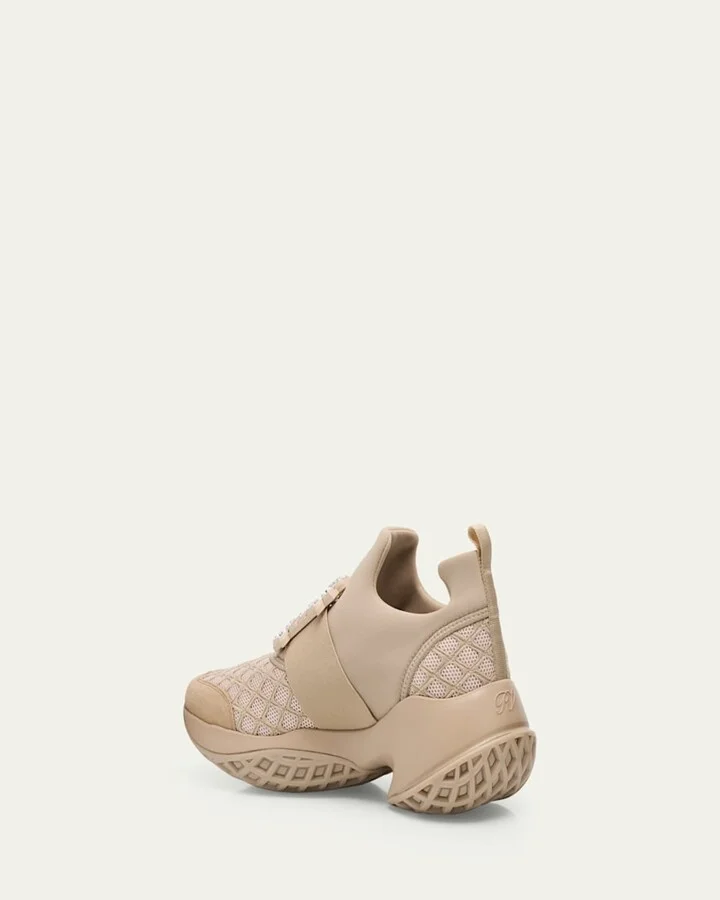 Viv Run Strass Buckle Chunky Sneakers - Image 7
