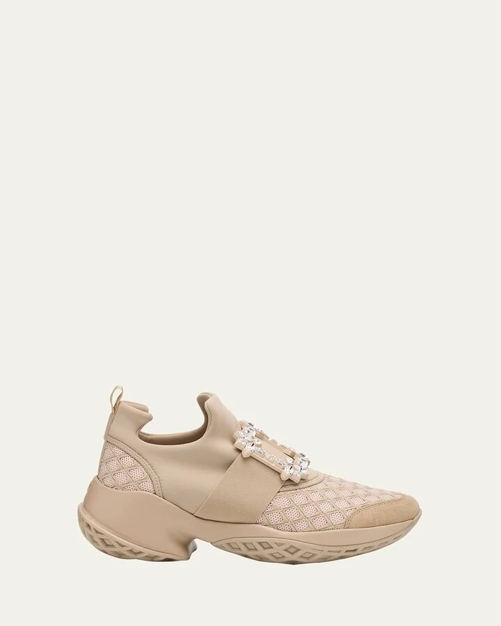 Viv Run Strass Buckle Chunky Sneakers