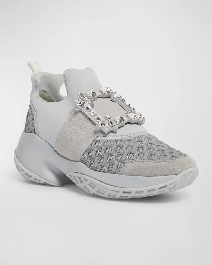 Viv Run Strass Buckle Runner Sneakers - Image 5
