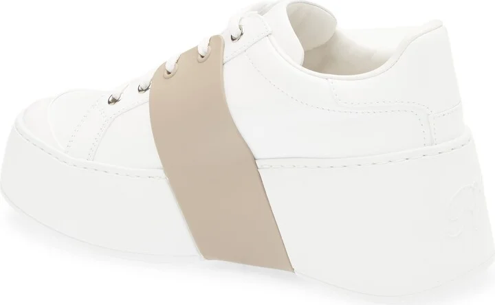 Viv Skate Crystal Embellished Platform Sneaker - Image 2
