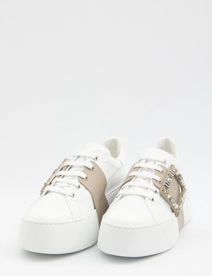 Viv' Skate Sneakers In Leather - - - - - Chiedi A Chatgpt - Image 2