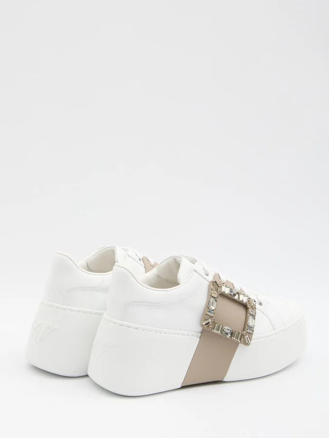 Viv' Skate Sneakers In Leather - - - - - Chiedi A Chatgpt - Image 3