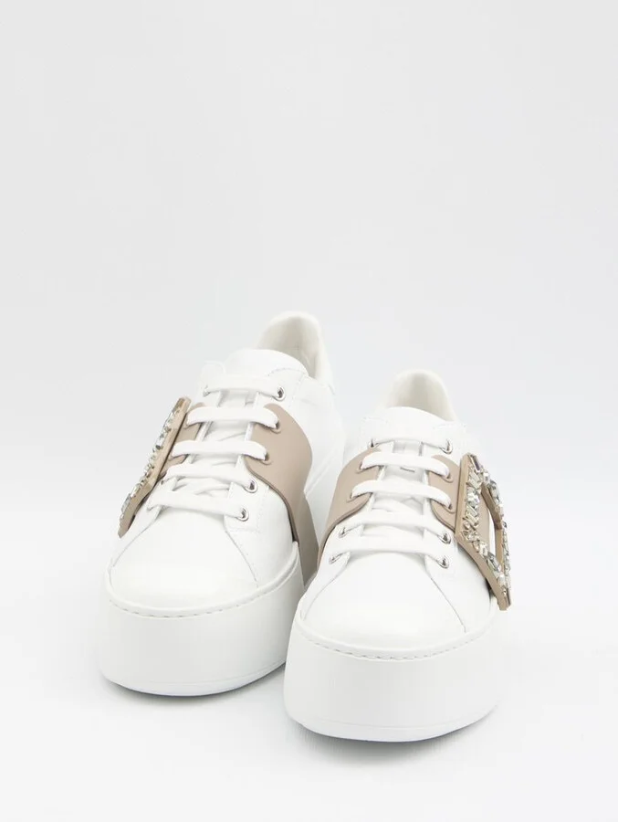 Viv' Skate Sneakers In Leather - - - - - Chiedi A Chatgpt - Image 5