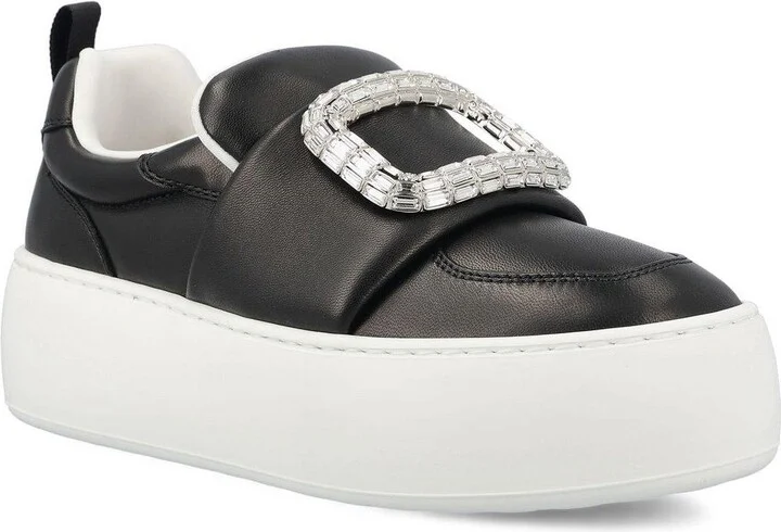 Viv' Up Embellished Buckle Sneakers - Image 2