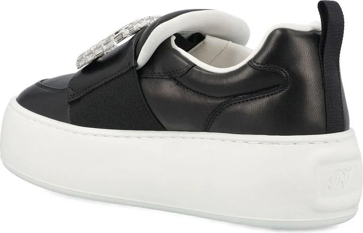 Viv' Up Embellished Buckle Sneakers - Image 3