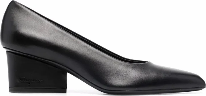 Viva 55mm pointed-toe pumps