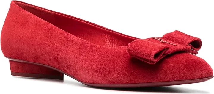 Viva bow-detail ballerina shoes - Image 2