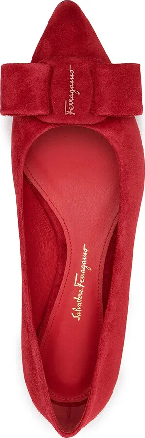 Viva bow-detail ballerina shoes - Image 4