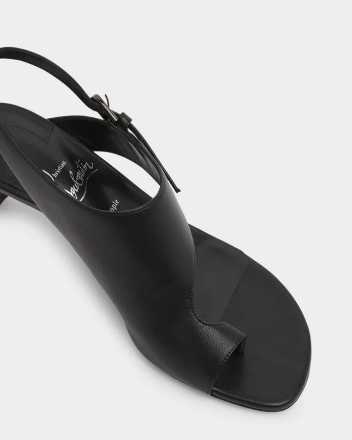 Viva Condora Asymmetrical Red Sole Sandals - Image 3
