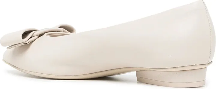 Viva leather flat shoes - Image 3