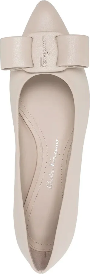Viva leather flat shoes - Image 4