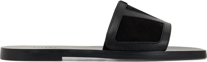 Viva Superstar leather flat sandals