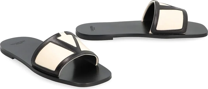 Viva Superstar Leather Slides - Image 3