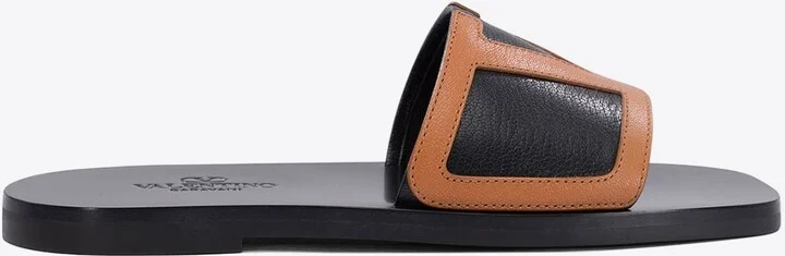 Viva Superstar Nappa Leather Flat Sandals