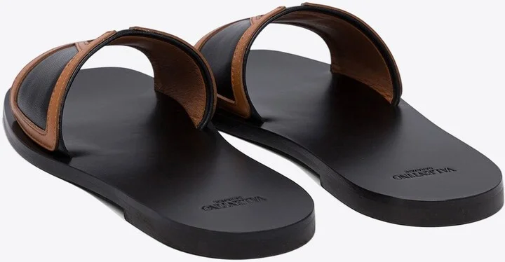 Viva Superstar VLogo Flat Sandals - Image 3