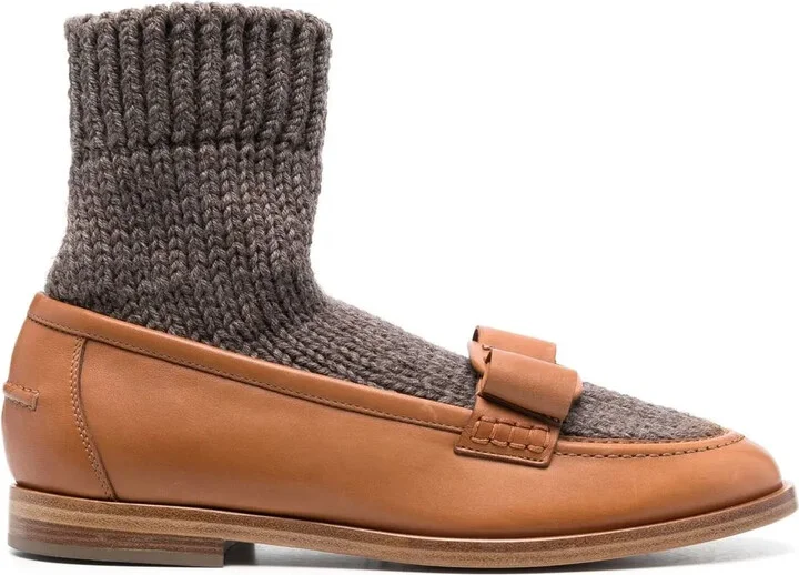 Viva vara-bow loafers