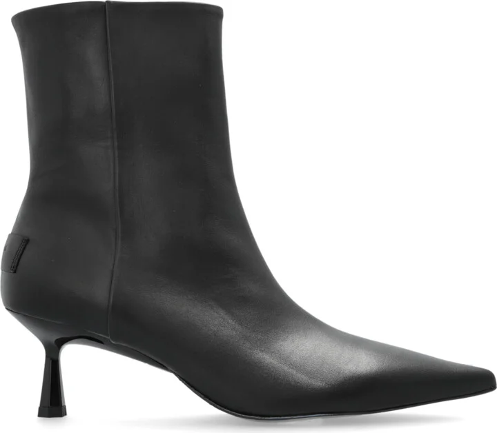 Vivan Heeled Boots, , - Black