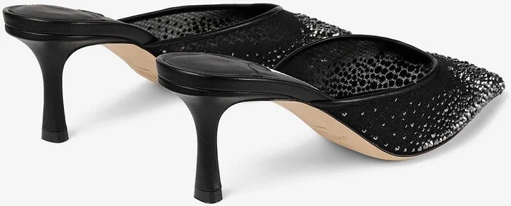 Vivi 65 Crystal-Embellished Mules - Image 2