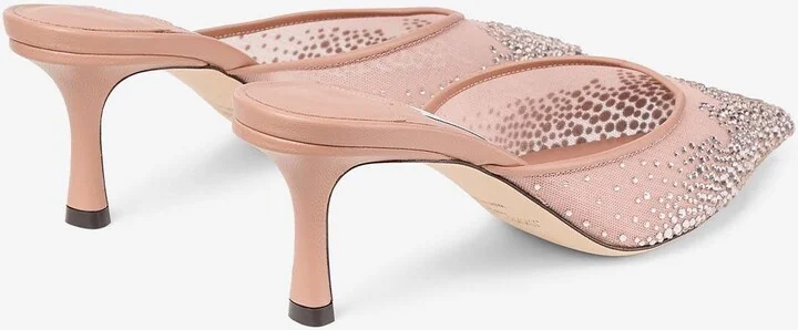 Vivi 65 Crystal-Embellished Mules - Image 2