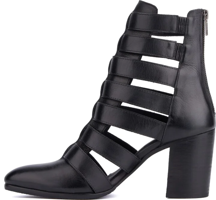 Vivi Caged Block Heel Bootie - Image 9