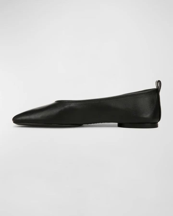 Vivian Lambskin Ballerina Flats - Image 4