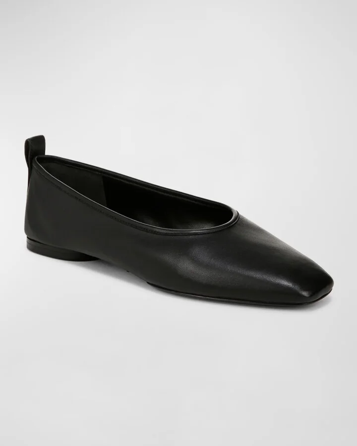 Vivian Lambskin Ballerina Flats - Image 6