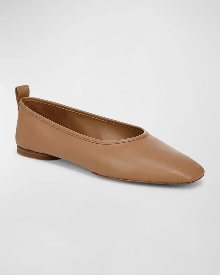 Vivian Lambskin Ballerina Flats - Image 9
