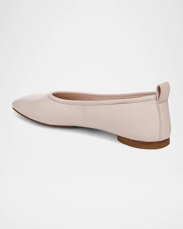 Vivian Lambskin Ballerina Flats - Image 10