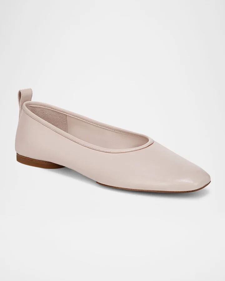 Vivian Lambskin Ballerina Flats - Image 11