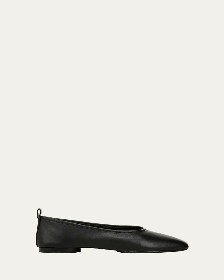 Vivian Lambskin Ballerina Flats