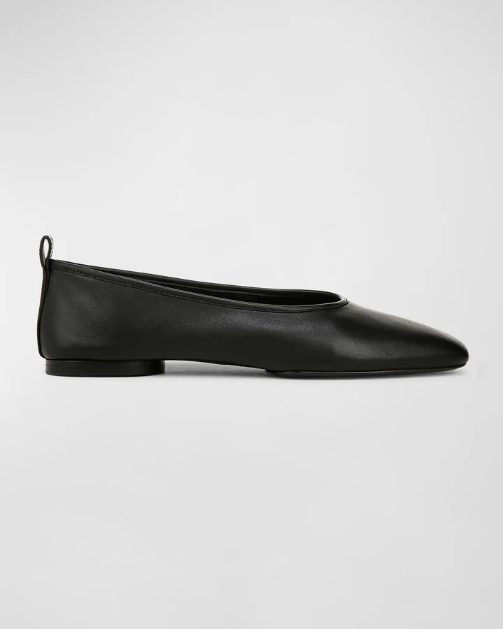 Vivian Lambskin Ballerina Flats