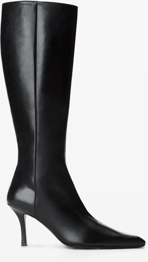 Vivica 85mm Knee-High Boot In Leather