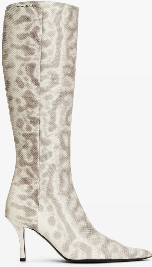 Vivica 85mm Knee-High Boot In Leather