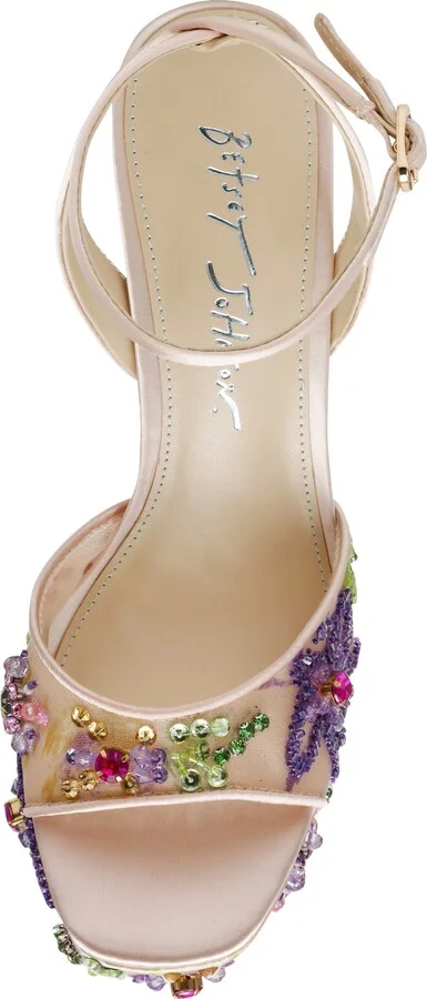 Vivien Beaded Platform Sandal - Image 5