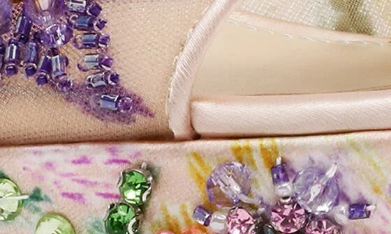 Vivien Beaded Platform Sandal - Image 7
