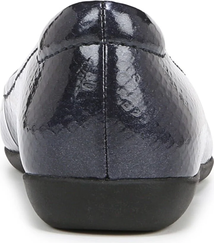 Vivienne Croc Embossed Faux Leather Flat - Image 3