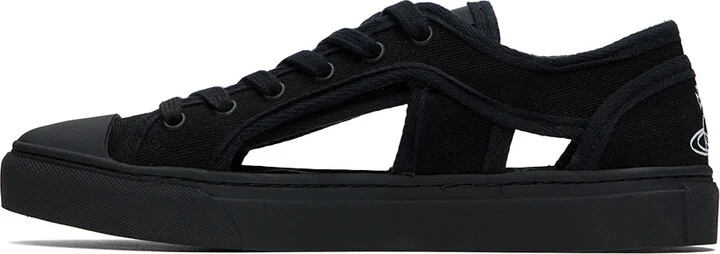 Vivienne Westwood Black Brighton Sneakers - Image 3