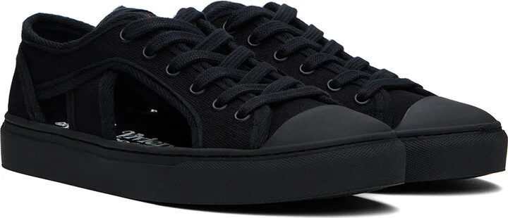 Vivienne Westwood Black Brighton Sneakers - Image 4
