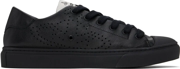 Vivienne Westwood Black Low Top Soft Punch Sneakers