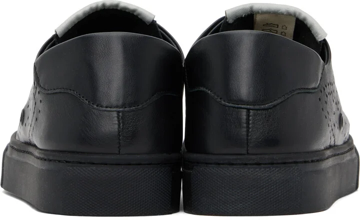 Vivienne Westwood Black Low-Top Soft Punch Trainer Sneakers - Image 2